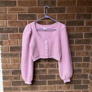 For Love and Lemons Odette Glitter Knit. Small